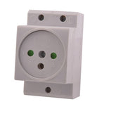 Power outlet on a strip/rail 16A-250V